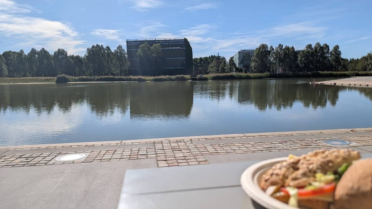 Blick auf den High Tech Campus