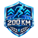 Stufe 2: 200 km distanz