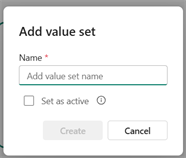 Name the alternative value set